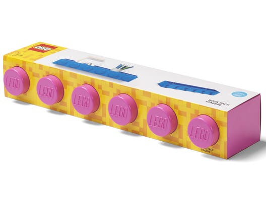 LEGO 5006616 - Klodsboghylde – pink