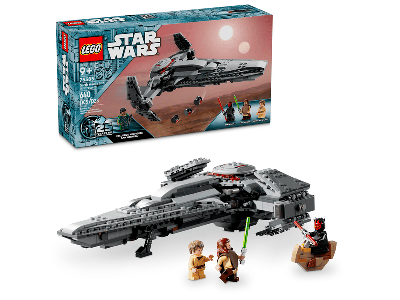 Le set LEGO 75383 L’Infiltrateur Sith de Dark Maul