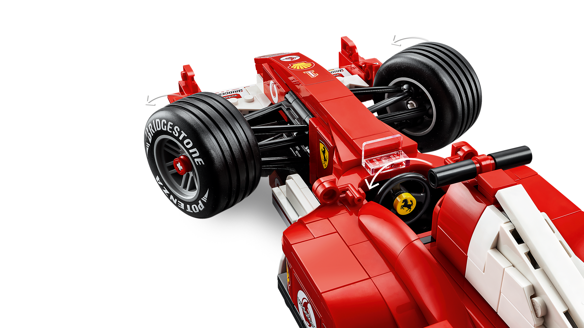 Ferrari F2004 & ミハエル・シューマッハ 11375 | LEGO® Icons |レゴ