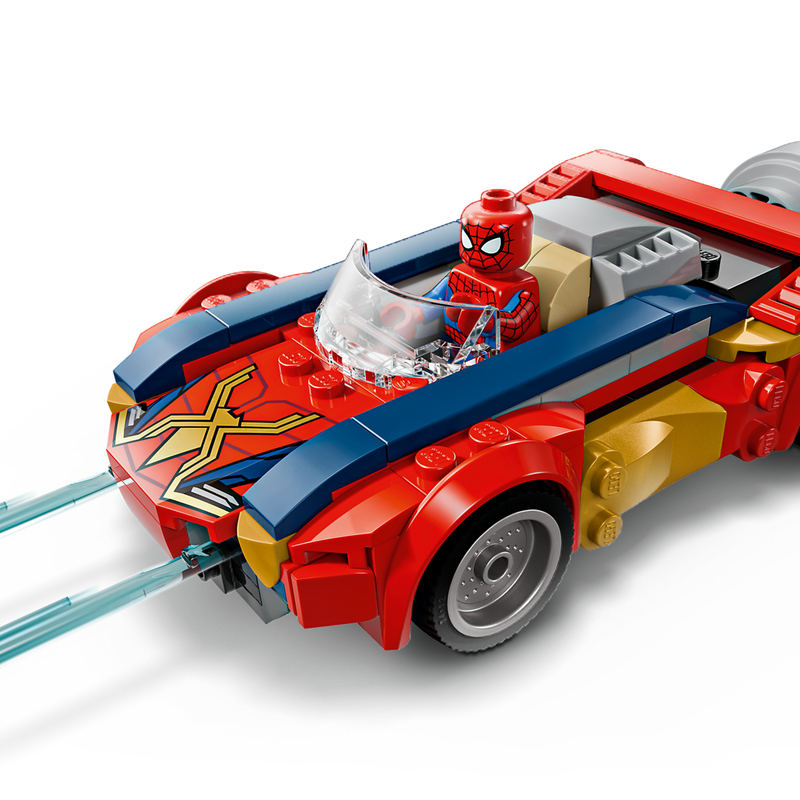 Spider-Man Car vs. Venomized Wolverine