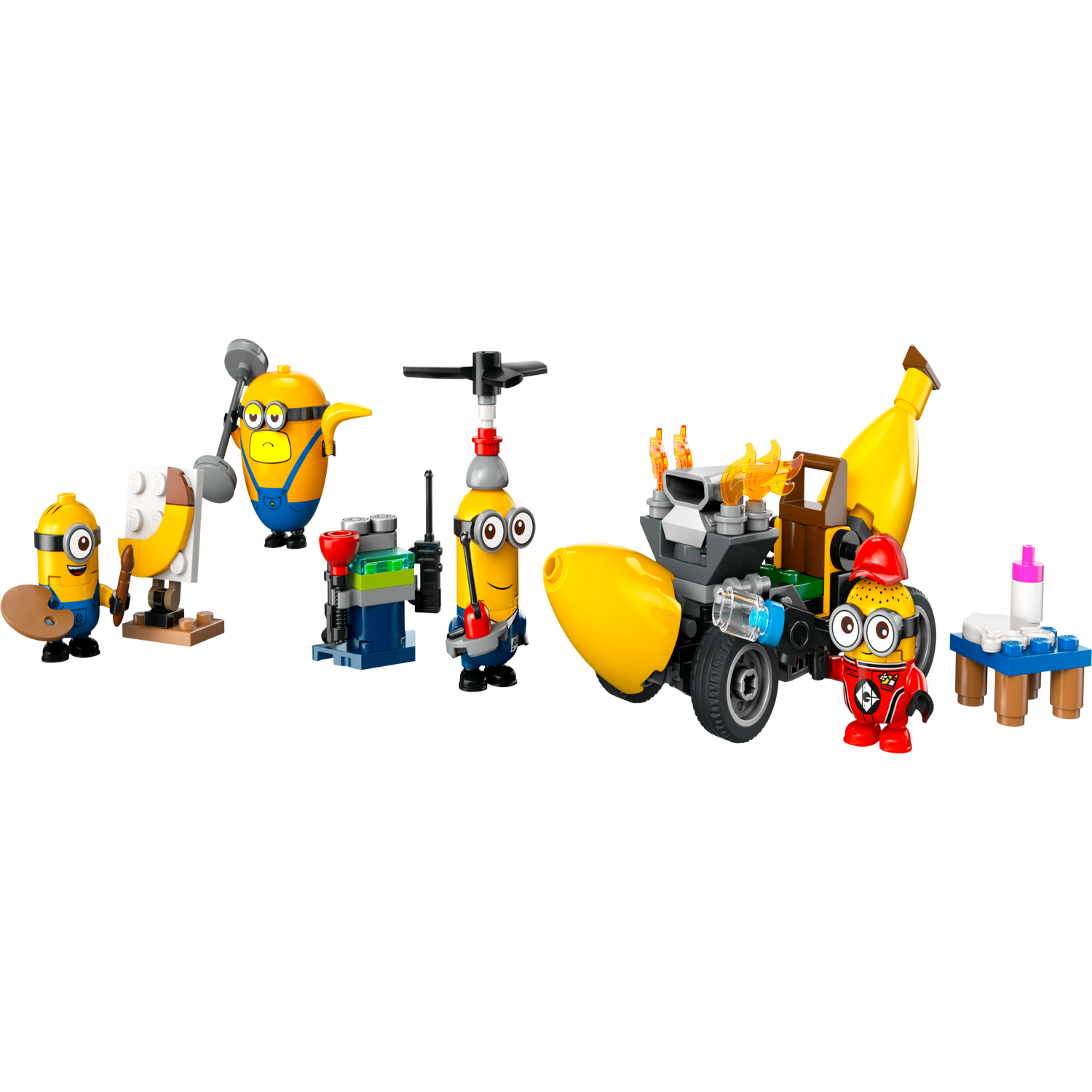 LEGO® – Minions en bananenauto – 75580