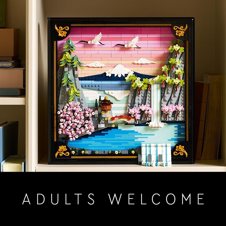 桜のある日本の風景 31218 | アート |レゴ®ストア公式オンライン