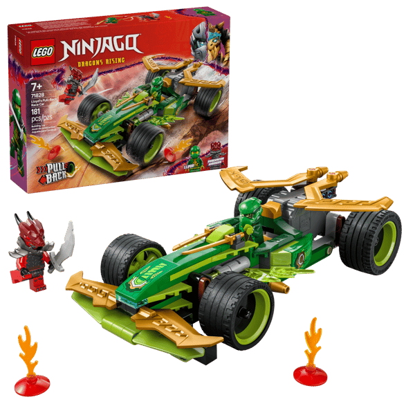 LEGO 71828 La voiture de course à rétrofriction de Lloyd — visuel 2 sur 8