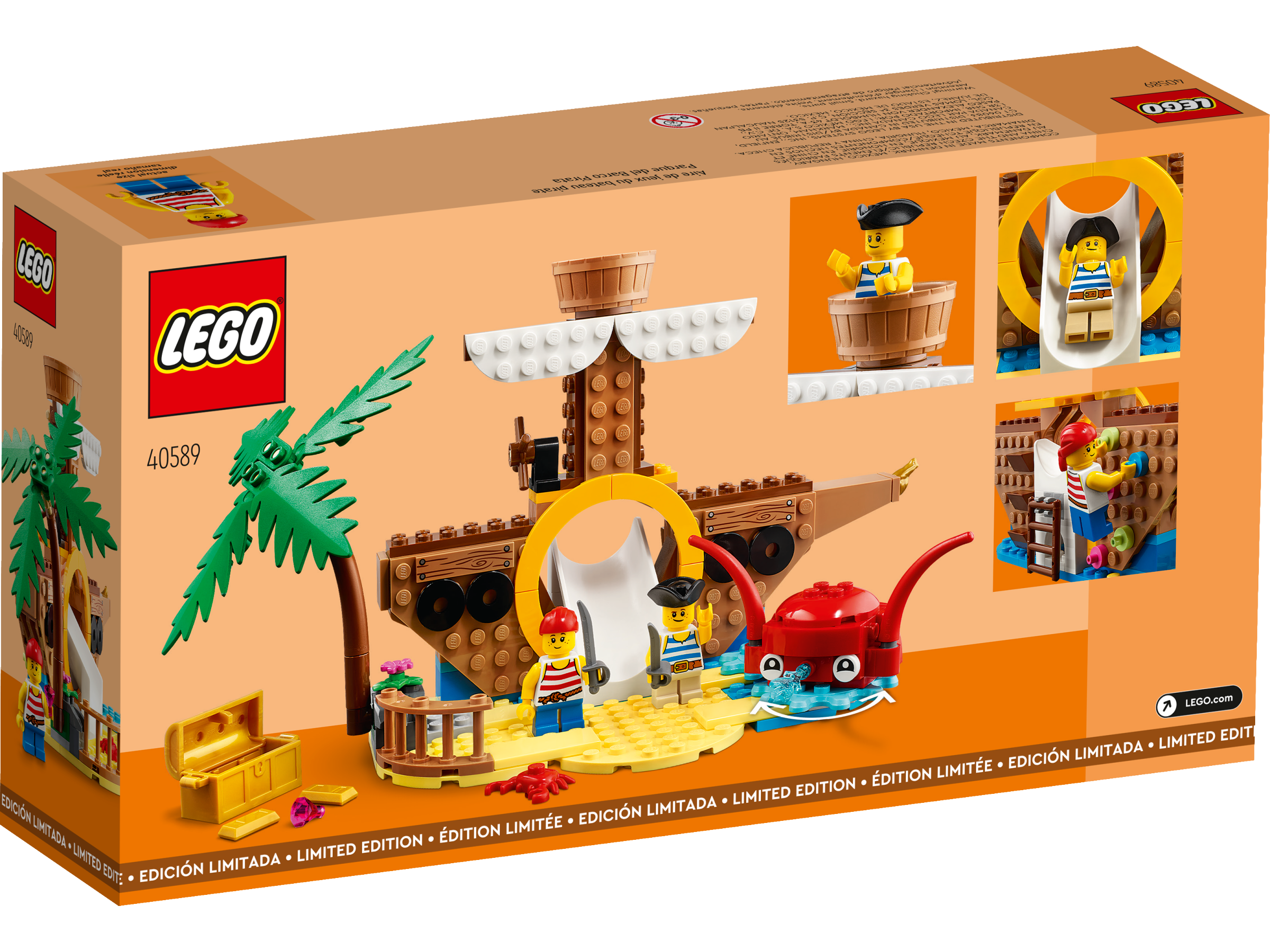 Jeu de construction - LEGO - Pirates - Bateau pirate 70413 - Multicolore -  Cdiscount Jeux - Jouets