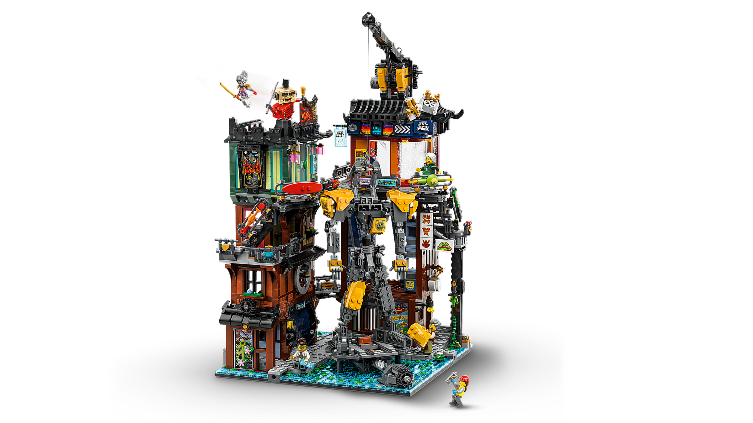 NINJAGO® City Werkstätten 71837 | NINJAGO® | Offizieller LEGO® Shop CH