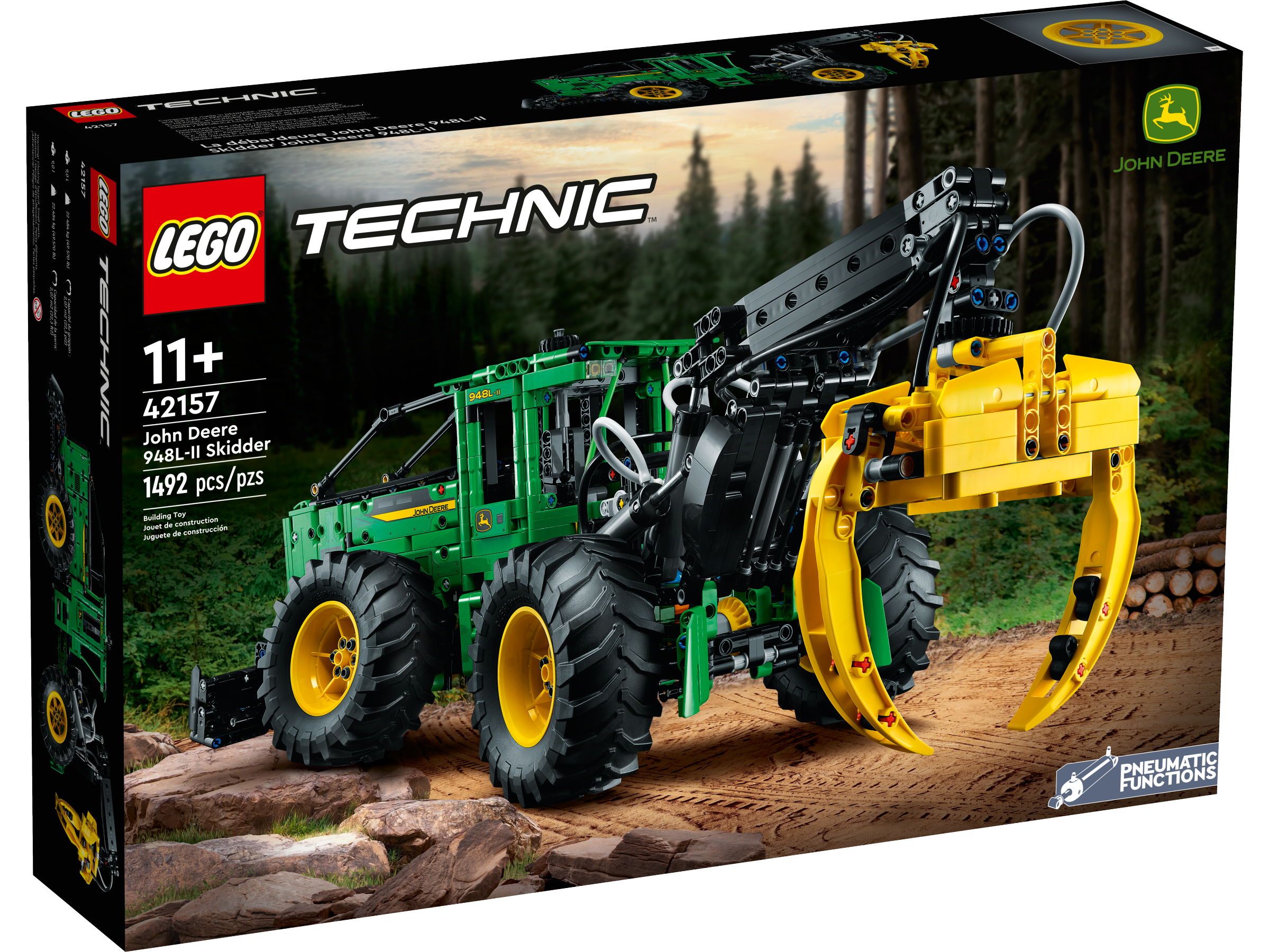 Shop at John Official Buy 948L-II LEGO® | Technic™ 42157 the online US | Deere Skidder