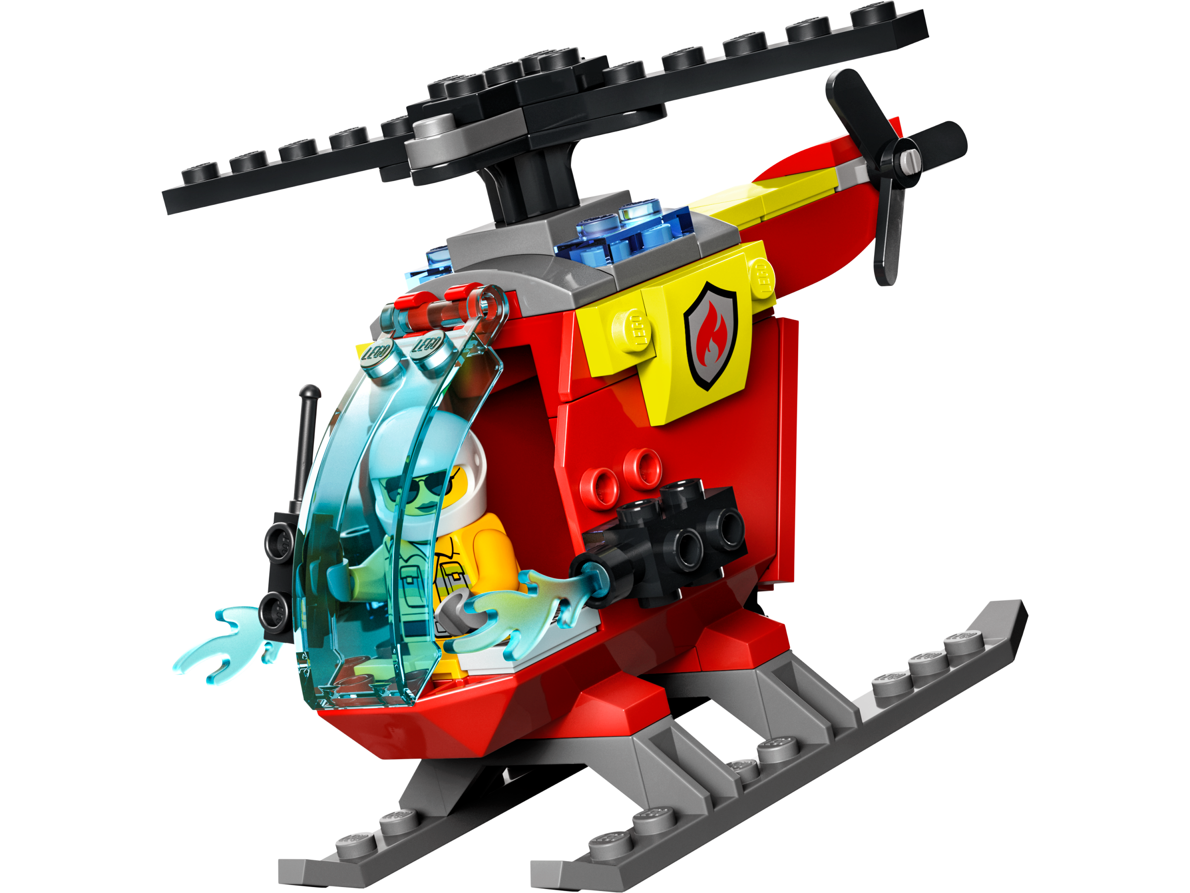 Fire Helicopter 60318 | City | Buy online at the Official LEGO