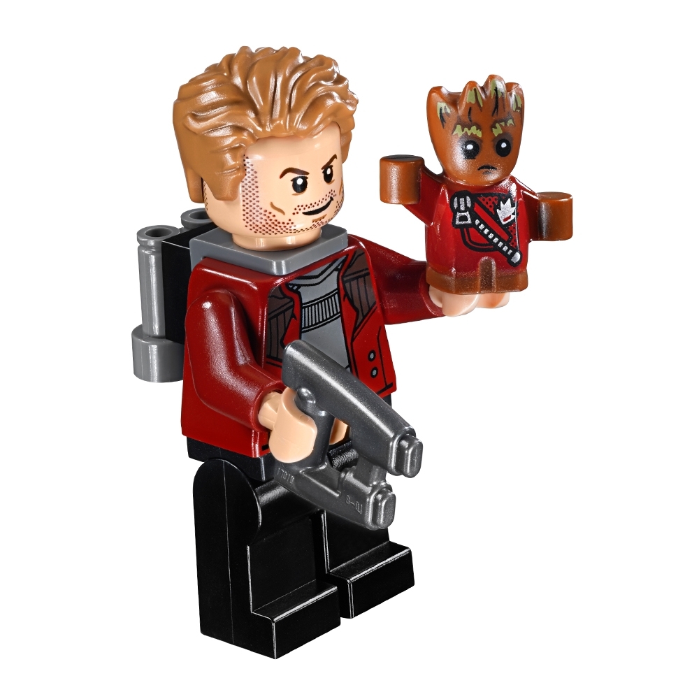 76080 Baby Groot LEGO Super Heroes - Figur Minifig Guardians Star Lord 76080 