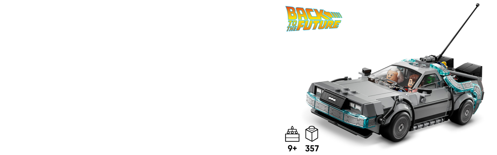 Time Machine from Back to the Future 77256 | Speed Champions | Buy