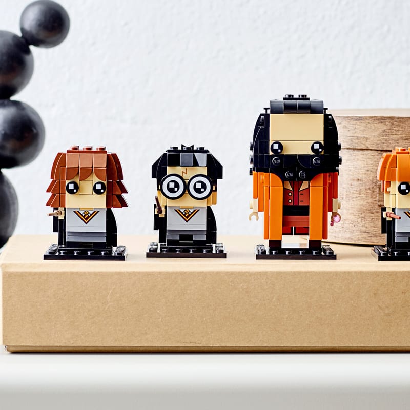 Harry, Hermione, Ron & Hagrid™ 40495 | BrickHeadz | Buy online at the Official LEGO® Shop US