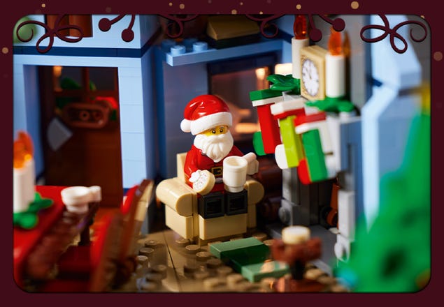 Duchess pære at tilbagetrække Santa's Visit 10293 | LEGO® Icons | Buy online at the Official LEGO® Shop US