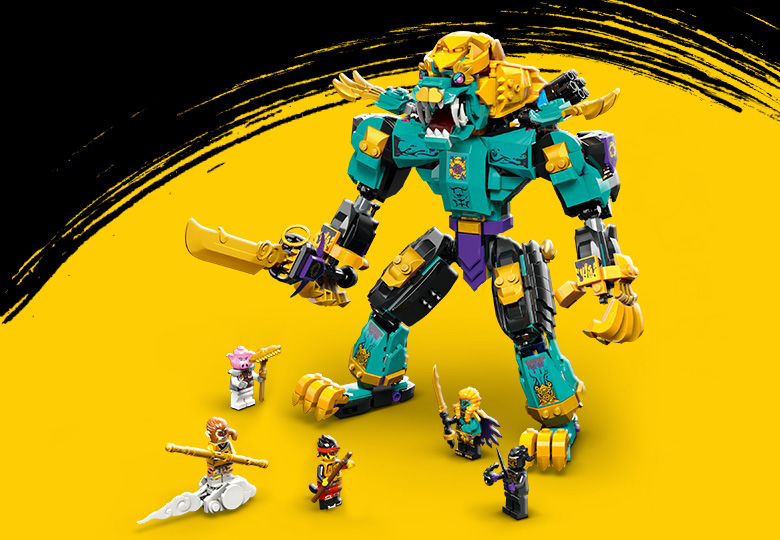 The Mighty Azure Lion 80048 | Monkie Kid™ | Buy online at the