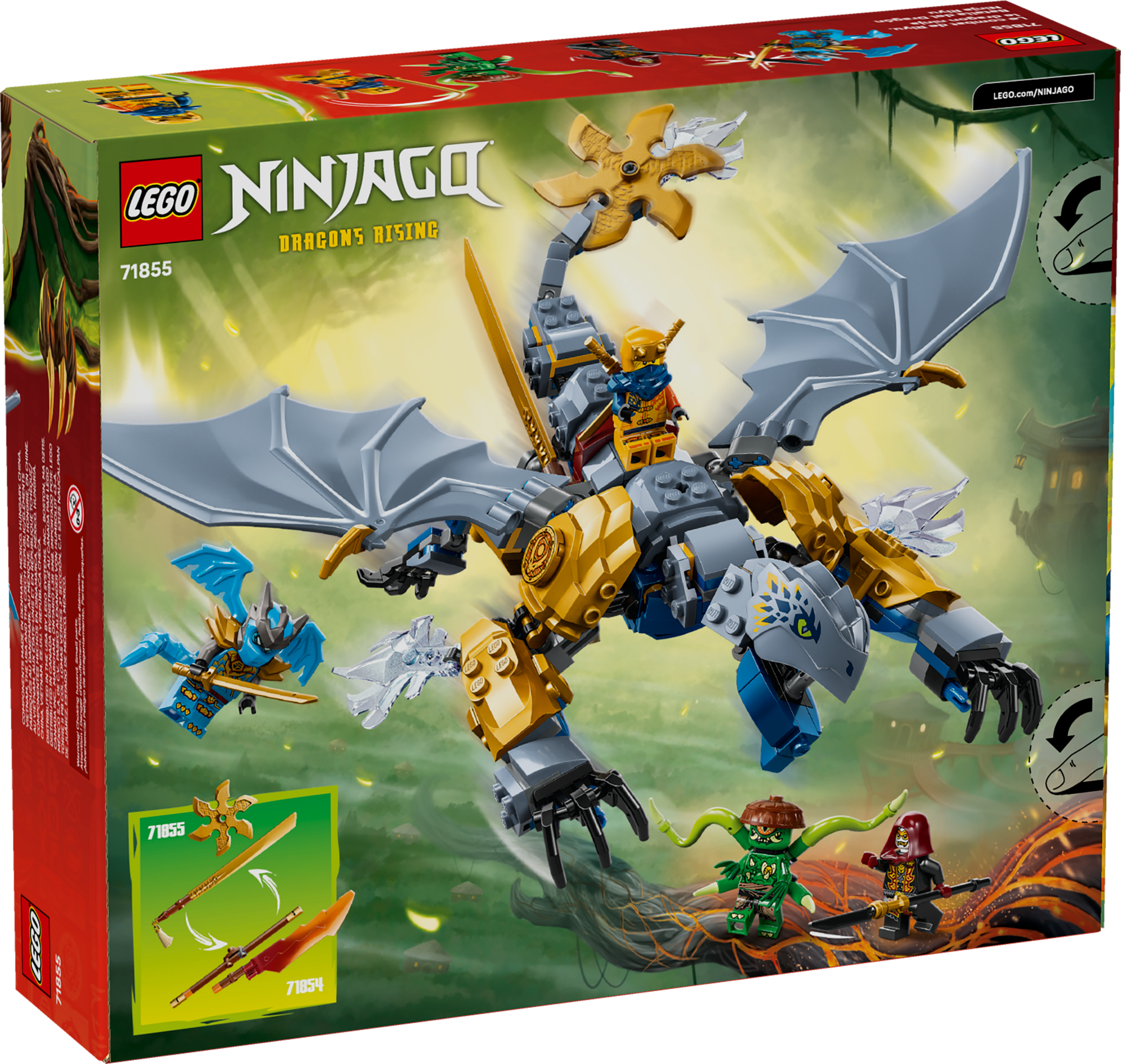 Ninja Dragon Riyu's Battle 71855 | NINJAGO® | Buy online at the