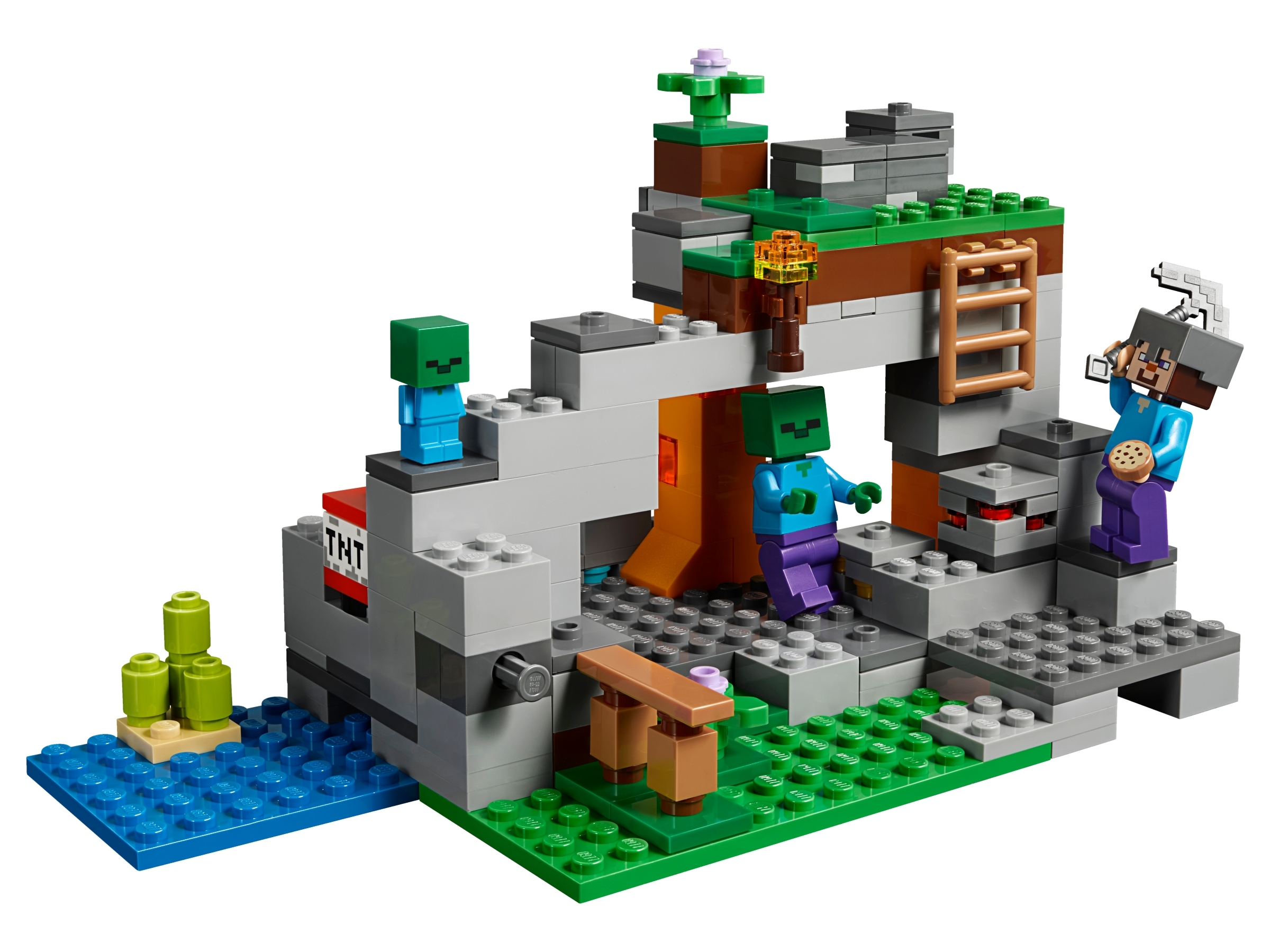 Lego Minecraft The Zombie Cave for sale online 21141 