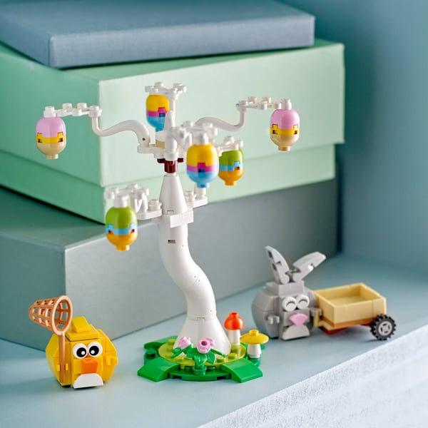 LEGO 40808 Le lapin de Pâques et la chasse aux œufs — visuel 5 sur 8