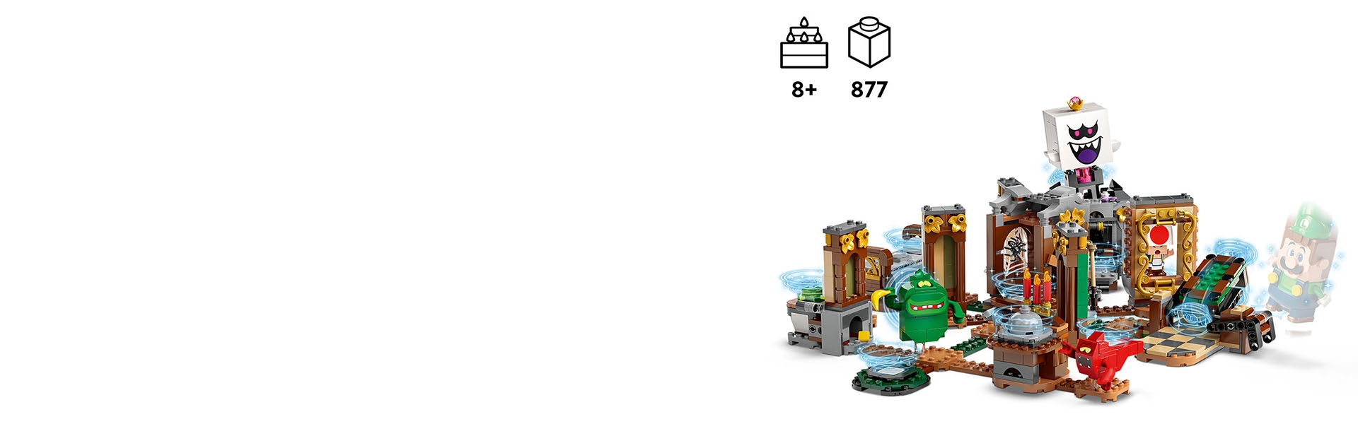 Luigi's Mansion™ Haunt-and-Seek Expansion Set 71401 | LEGO® Super 