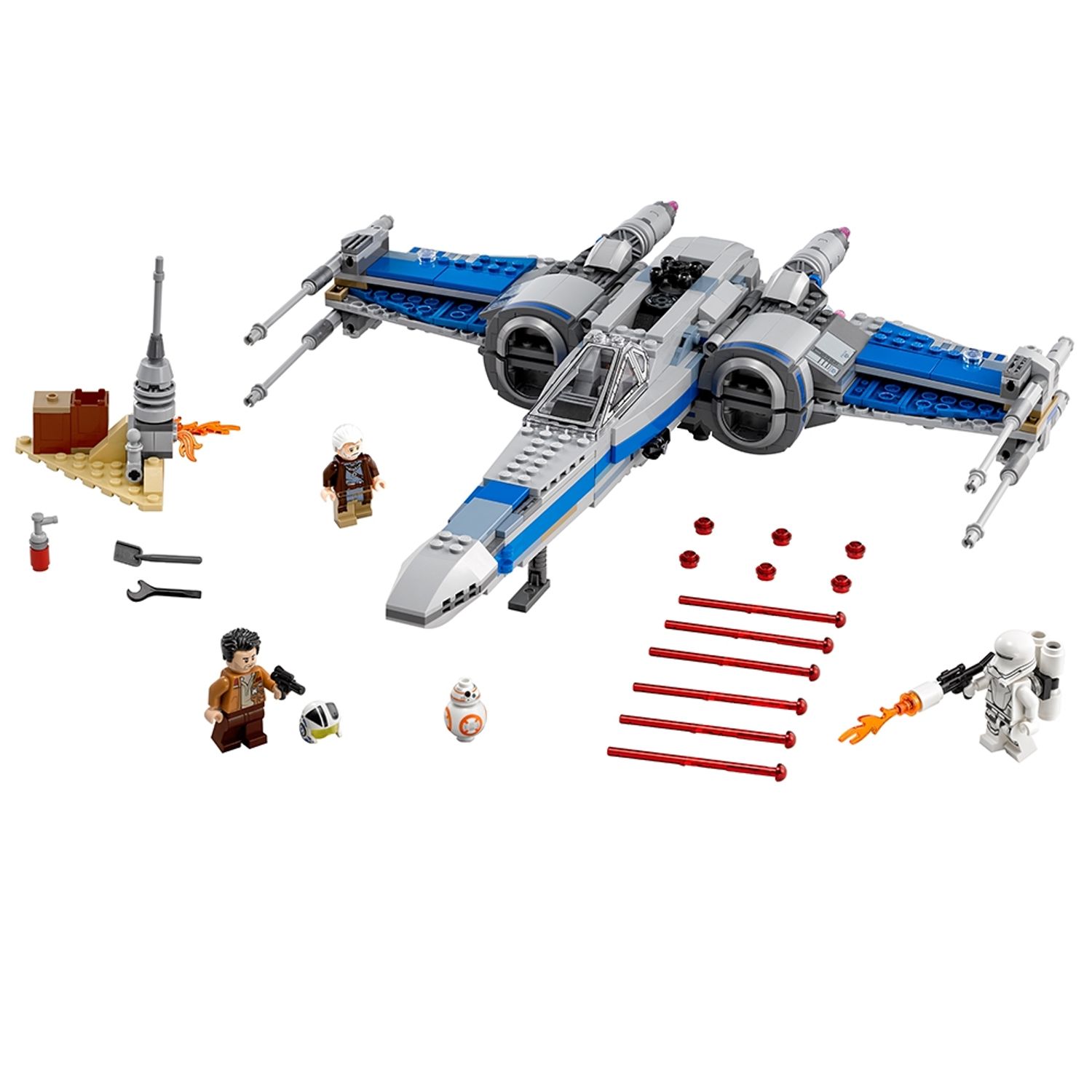 Wing Starfighter Poe Dameron Lego Sets LEGO 75249 Star Wars