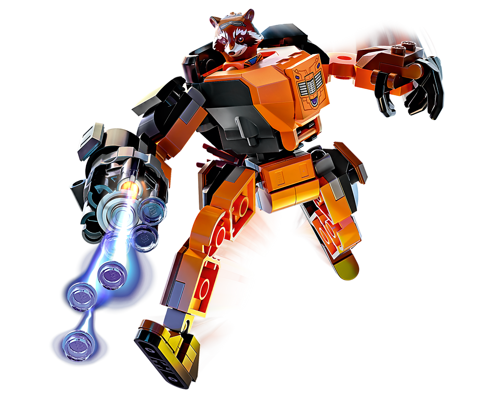 Vejfremstillingsproces stål Snavset Rocket Mech Armor 76243 | Marvel | Buy online at the Official LEGO® Shop US