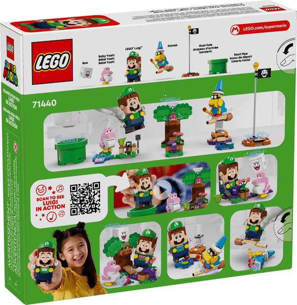 LEGO 71440 Les Aventures de LEGO® Luigi™ interactif — visuel 7 sur 8