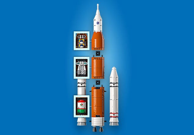 Lego City Space Rocket Launch Centre 60351. 