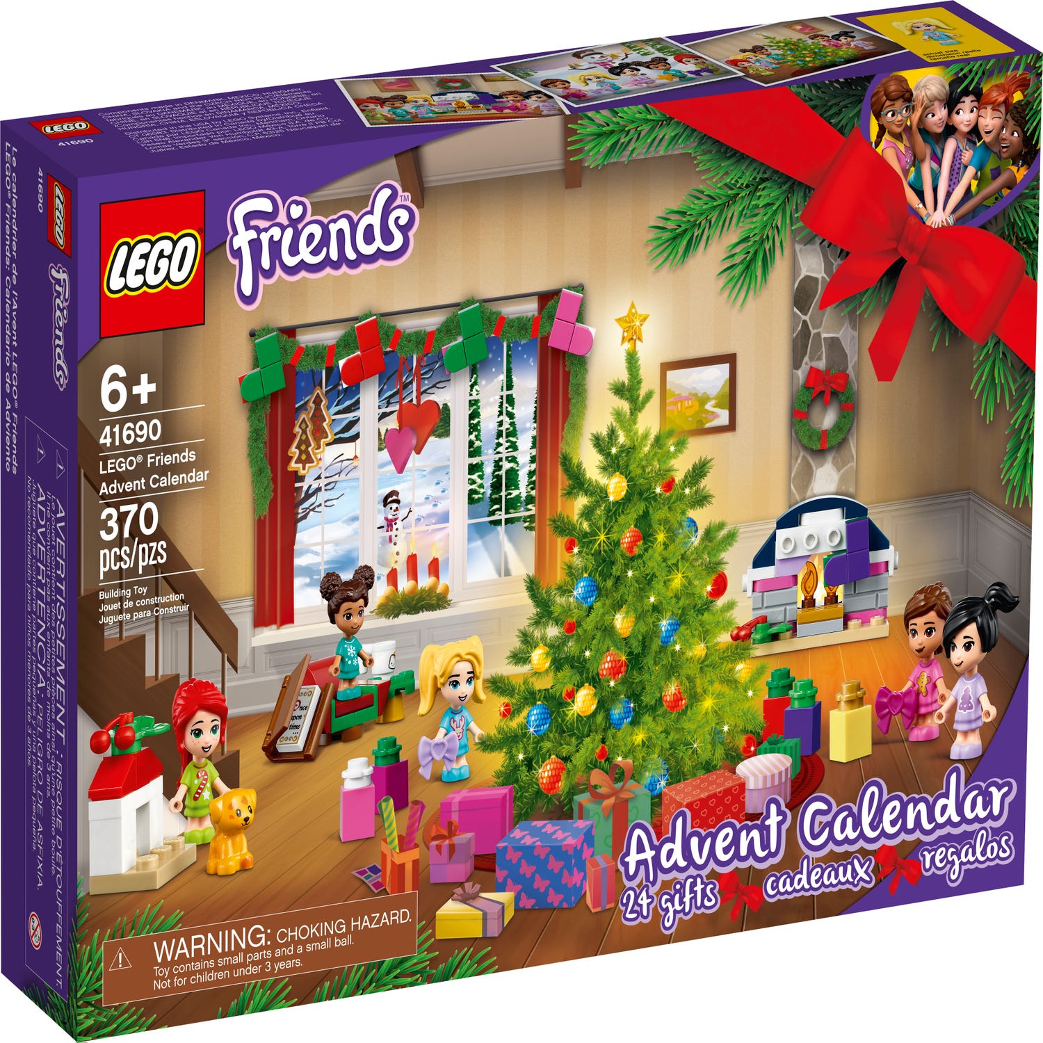 sandhed sammen skab LEGO® Friends julekalender 41690 | Friends | Officiel LEGO® Shop DK