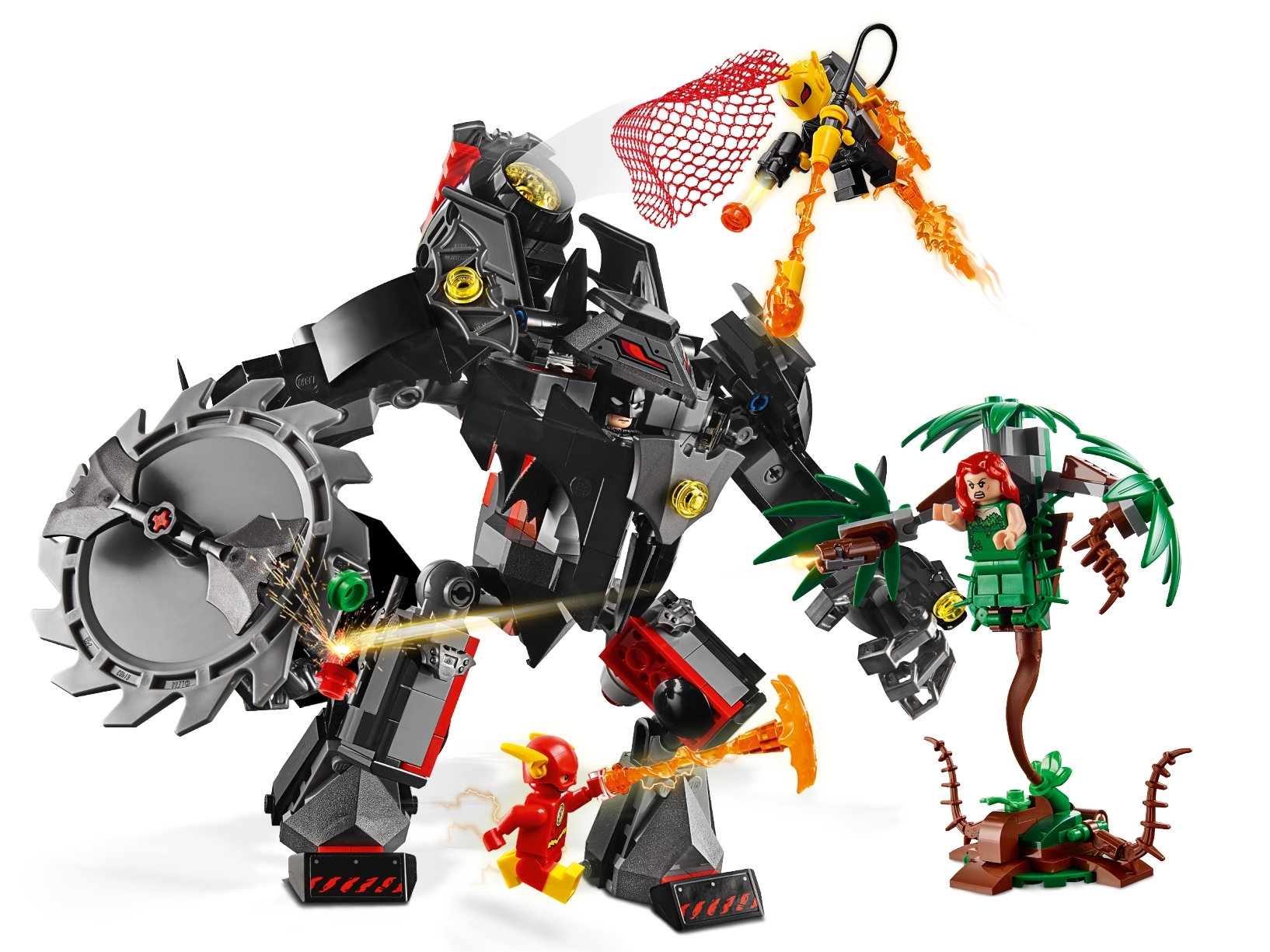 fatiga Auroch Cámara Robot de Batman™ vs. Robot de Hiedra Venenosa 76117 | Batman™ | Oficial  LEGO® Shop ES