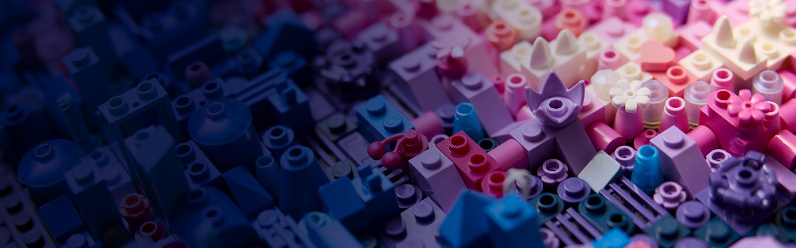 Wallpaper Pink And Purple Lego Bricks The Milky Way Galaxy 31212