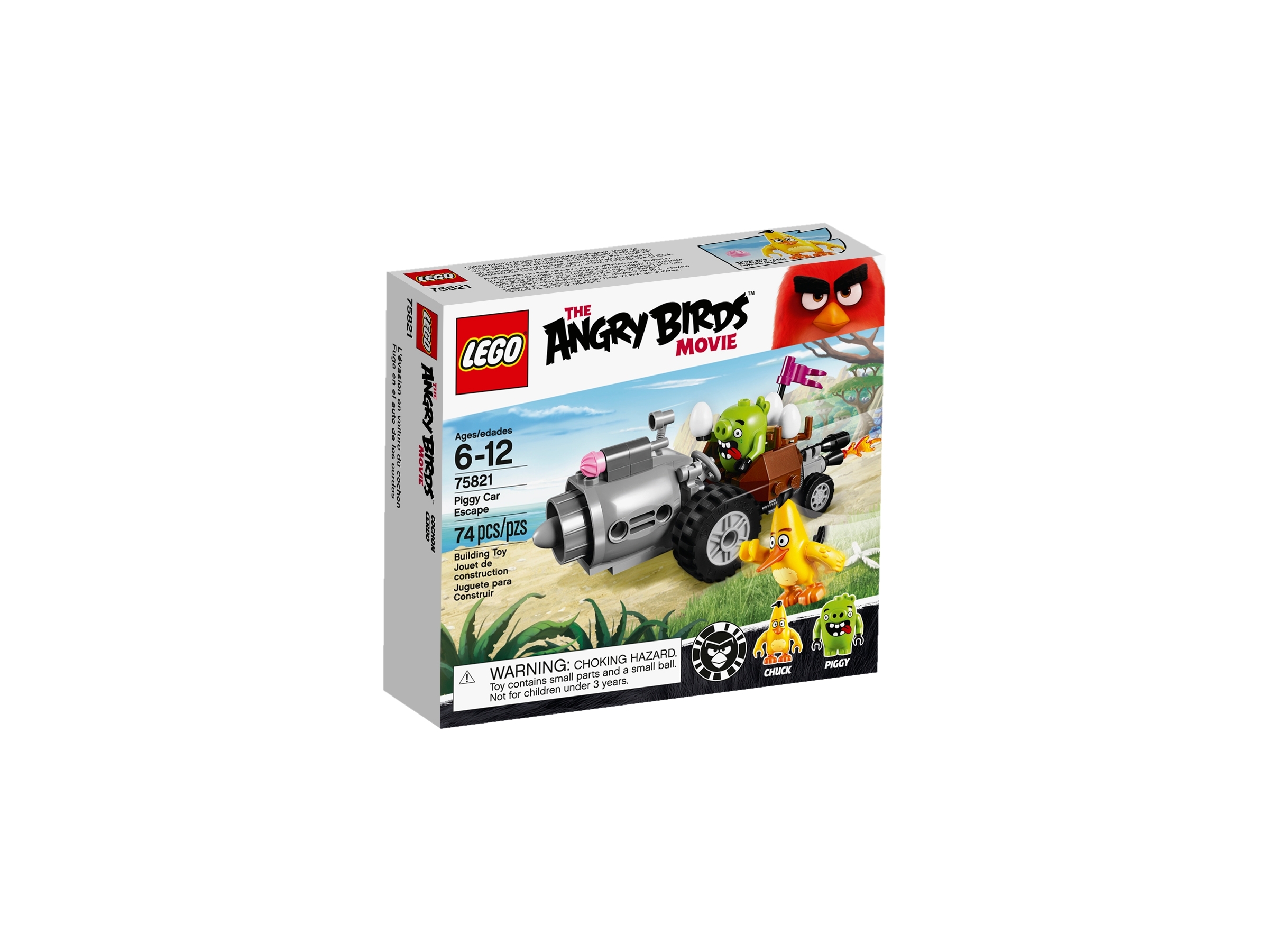 NOUVEAU & NEUF dans sa boîte LEGO ® Angry Birds ™ 75821 Piggy car Escape NOUVEAU & NEUF dans sa boîte Chuck 