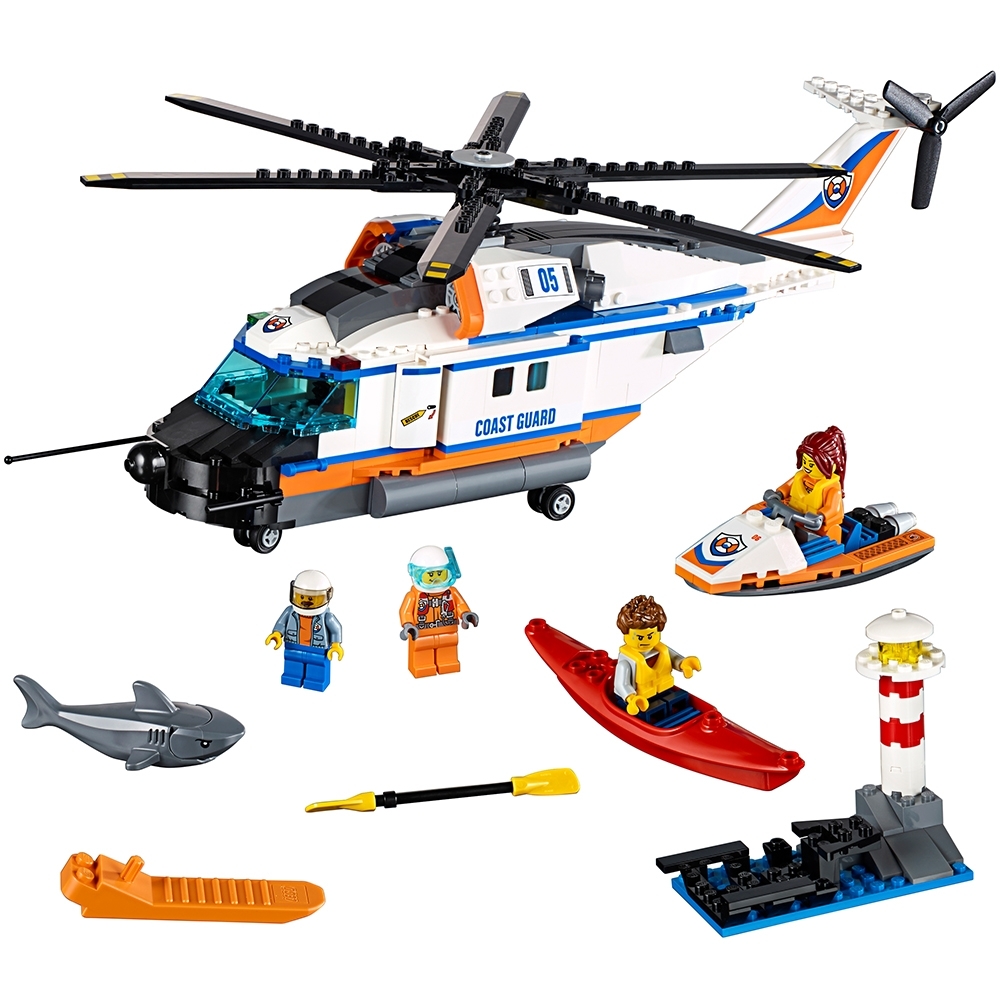 Heavy-duty Rescue Helicopter 60166 | City | Buy online at the Official  LEGO® Shop CA