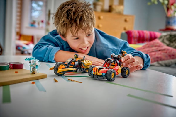 LEGO 71864 Véhicules combinables de Kai et Cole — visuel 8 sur 8