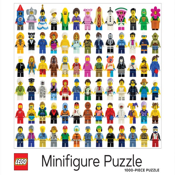 Lego Mini-figure Bulk Lot of 10 Random Mixed Figures + 1 extra