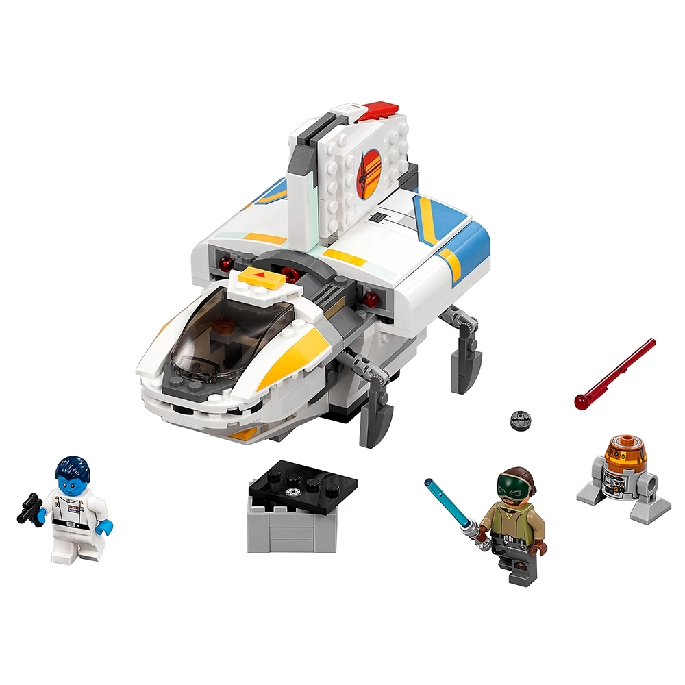 LEGO Genuine Star Wars Minifigure Grand Admiral Thrawn Phantom 75170 sw0811 NEW 