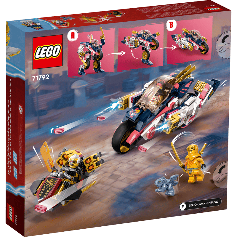 Sora's Transforming Mech Bike Racer 71792 | NINJAGO® | Buy online Sora's Transforming Mech Bike Racer 71792 | NINJAGO® | Buy online