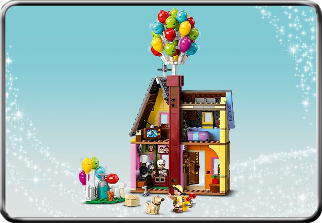 LEGO MOC Up House - Pixar by Brickproject
