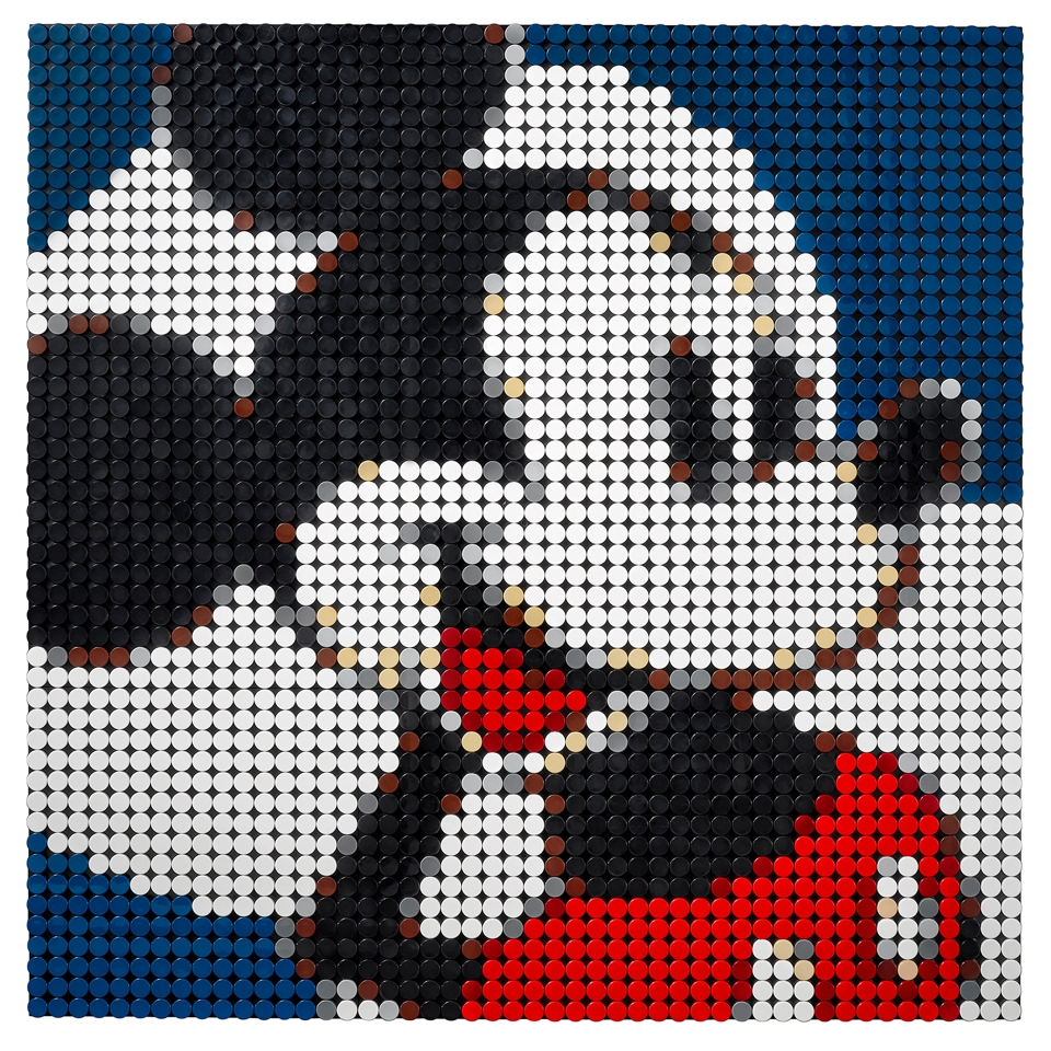 レゴ アート ディズニーのミッキー ミニーマウスのウォールアートセット レゴ ショップ公式オンラインストアjp