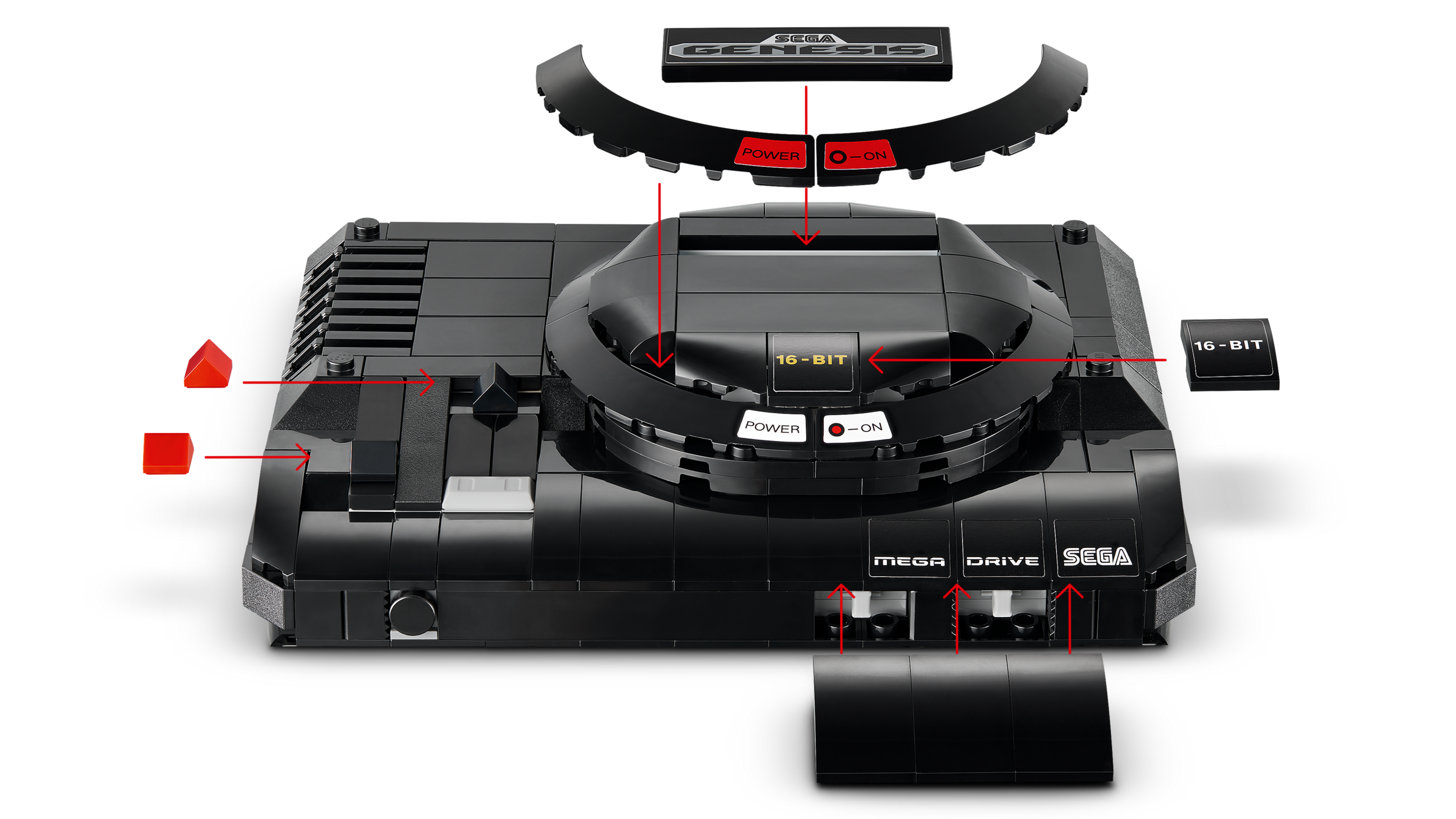 Consola SEGA® Mega Drive™ 40926 | UNKNOWN | Cumpără online la LEGO