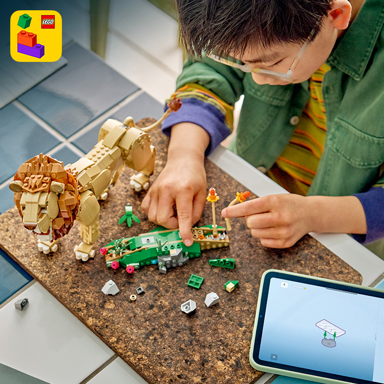 Wild Animals: Majestic Lion 31386 | Creator 3-in-1 | Buy online at