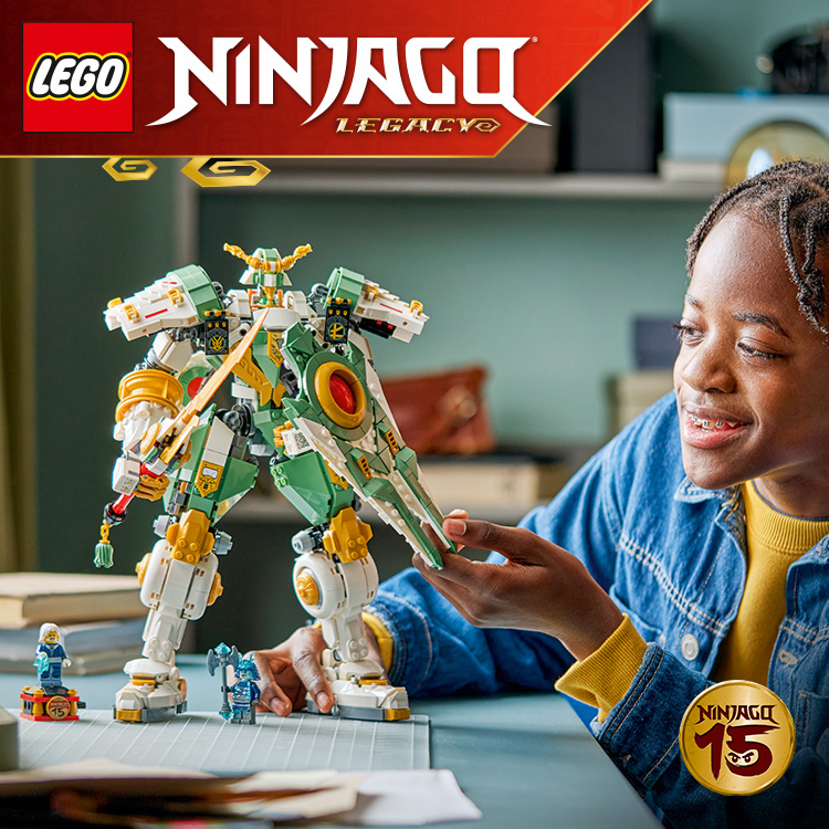 Lloyd's Titan Mech 15th Anniversary 71860 | NINJAGO® | Buy online