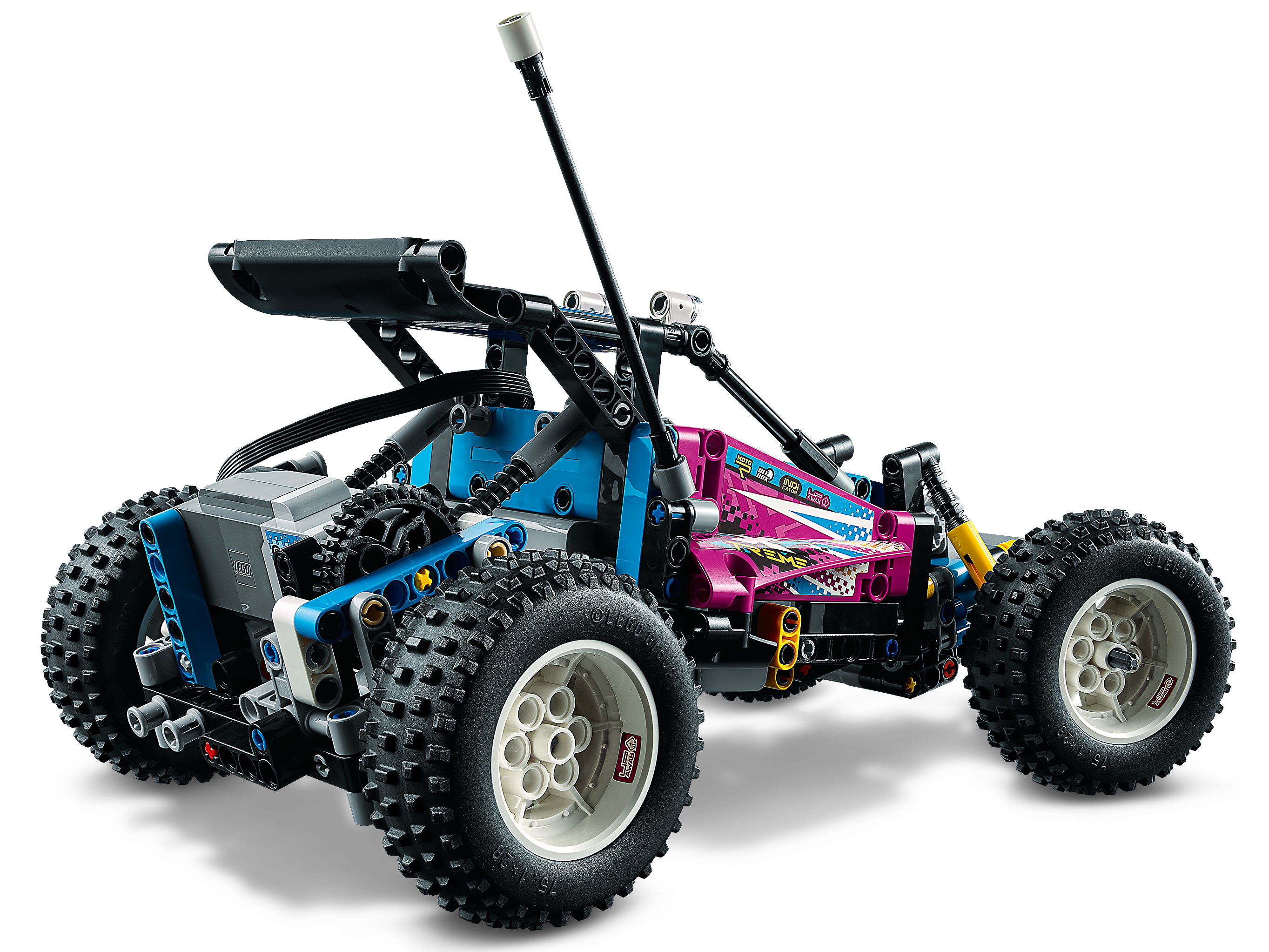 LEGO 42124 Technic Off-Road Buggy CONTROL App-Controlled Retro RC Car Toy for Kids