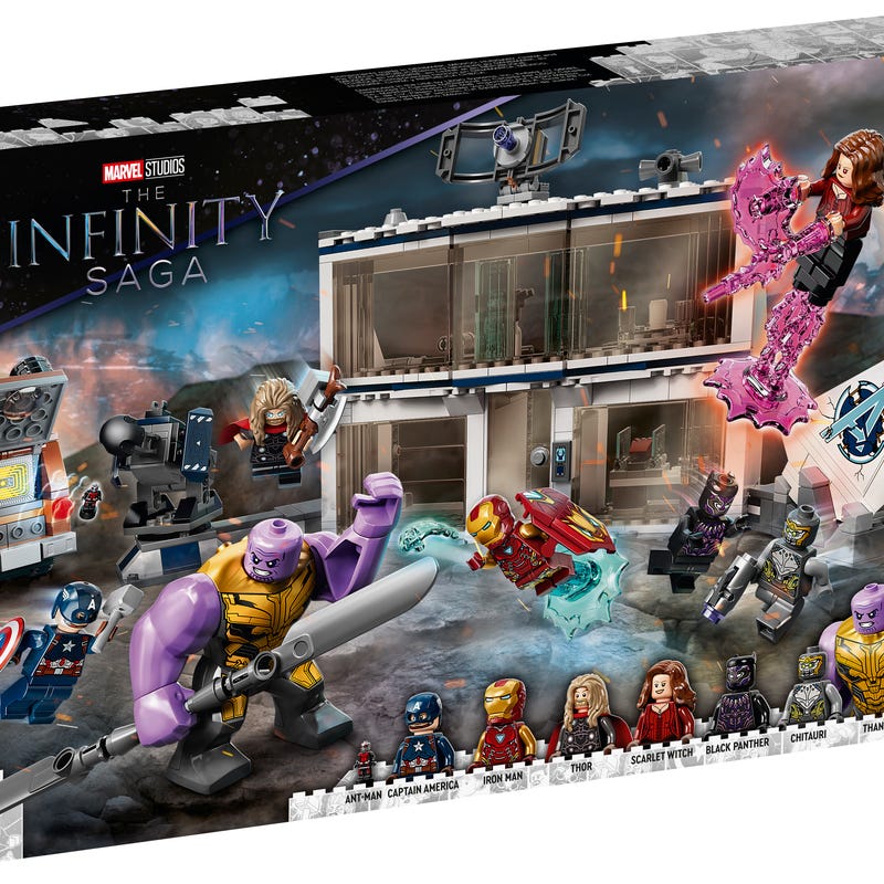 Marvel Cinematic Lego Marvel Infinity Saga Video Game Avengers