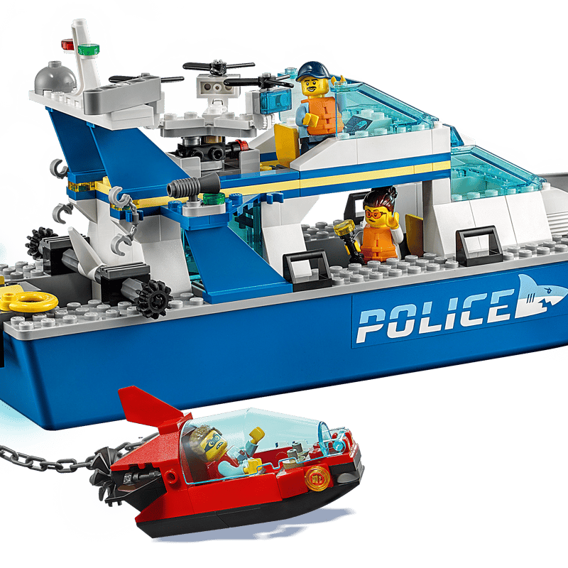 Police Patrol Boat 60277 City Buy online at the Official LEGO