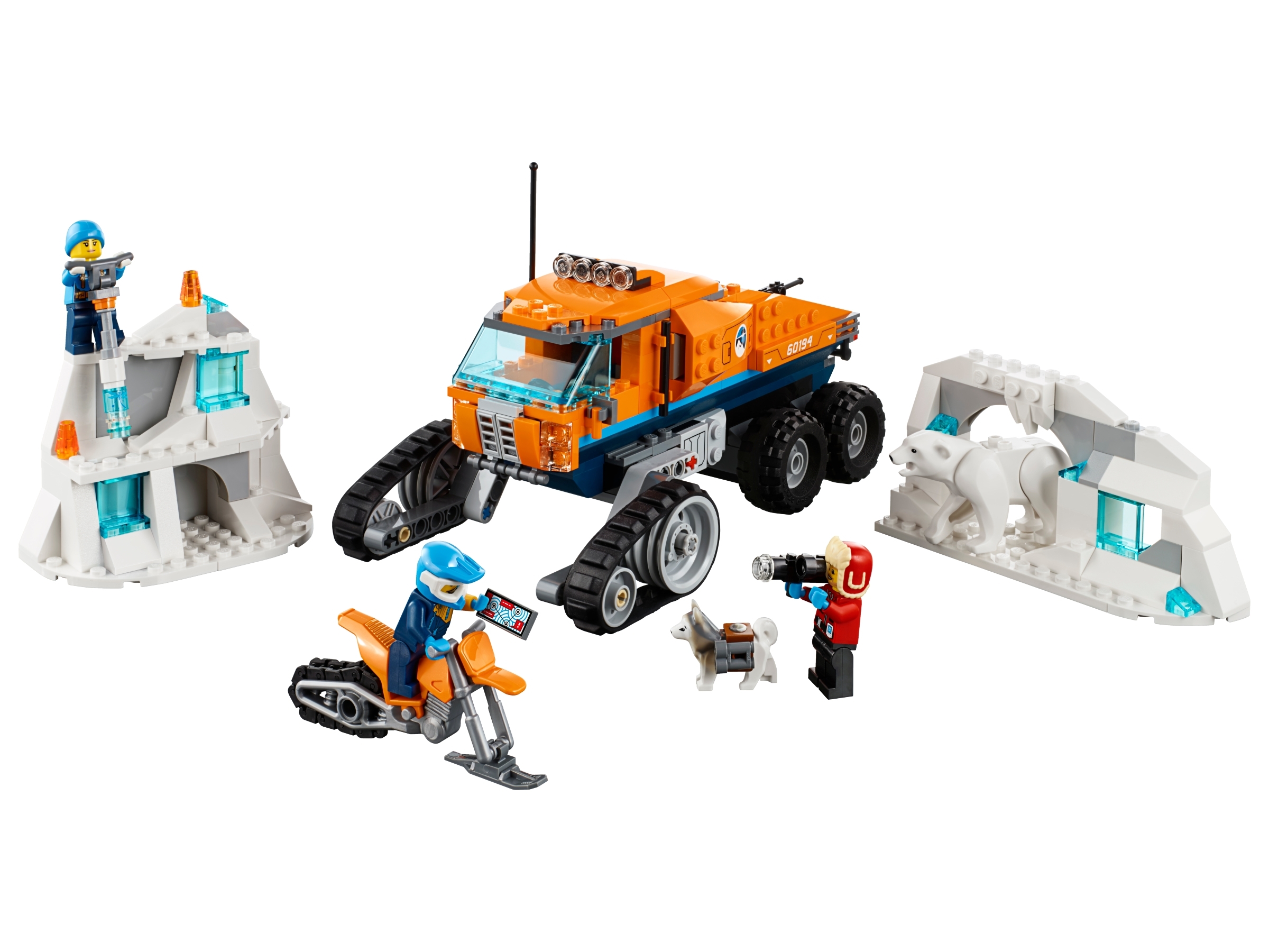 LEGO 60294 Le camion de spectacle des cascadeurs - LEGO City - BricksD  Condition Nouveau.