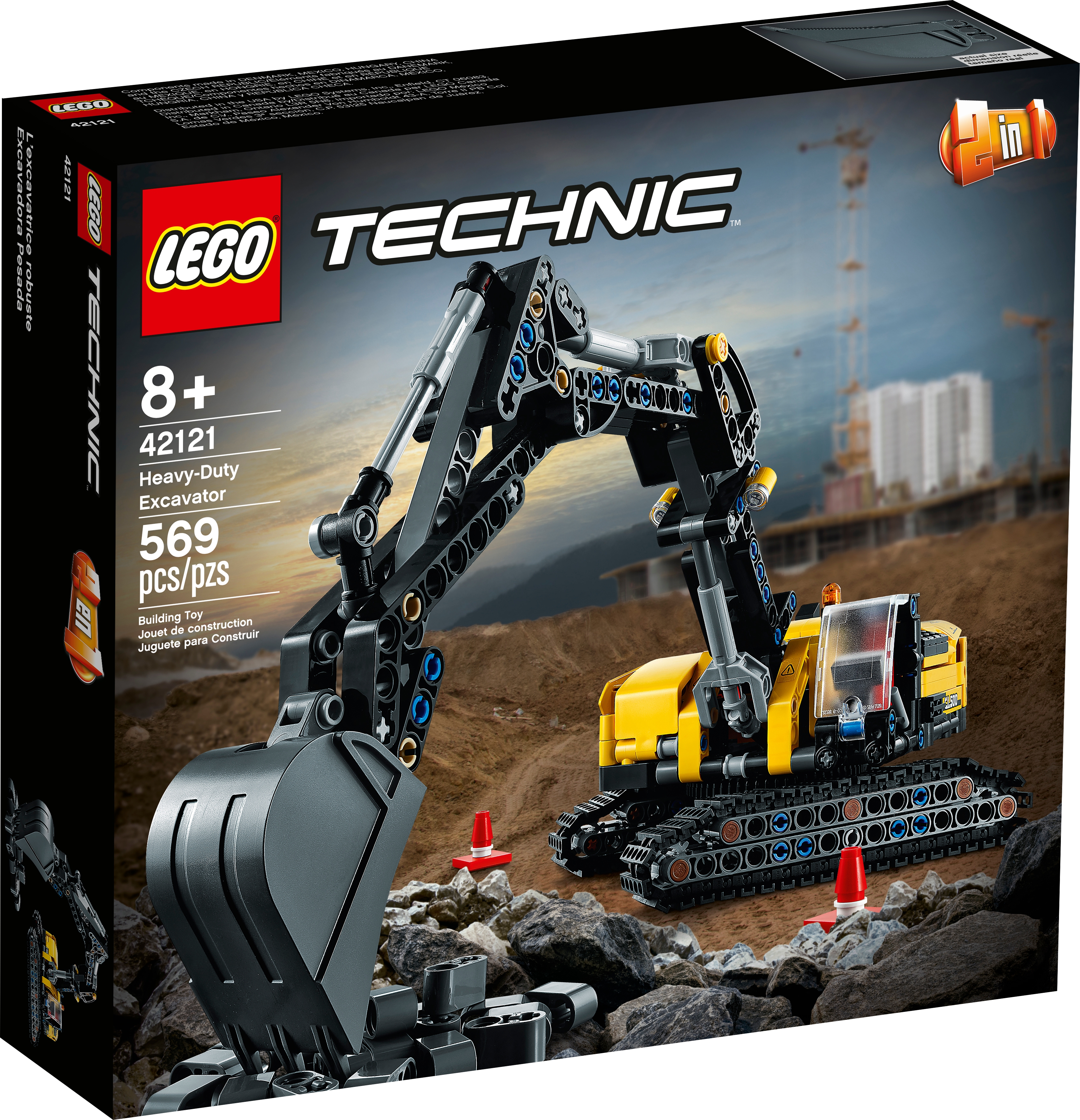 Heavy-Duty Excavator 42121 | Technic™ | Buy online at the Official LEGO®  Shop US