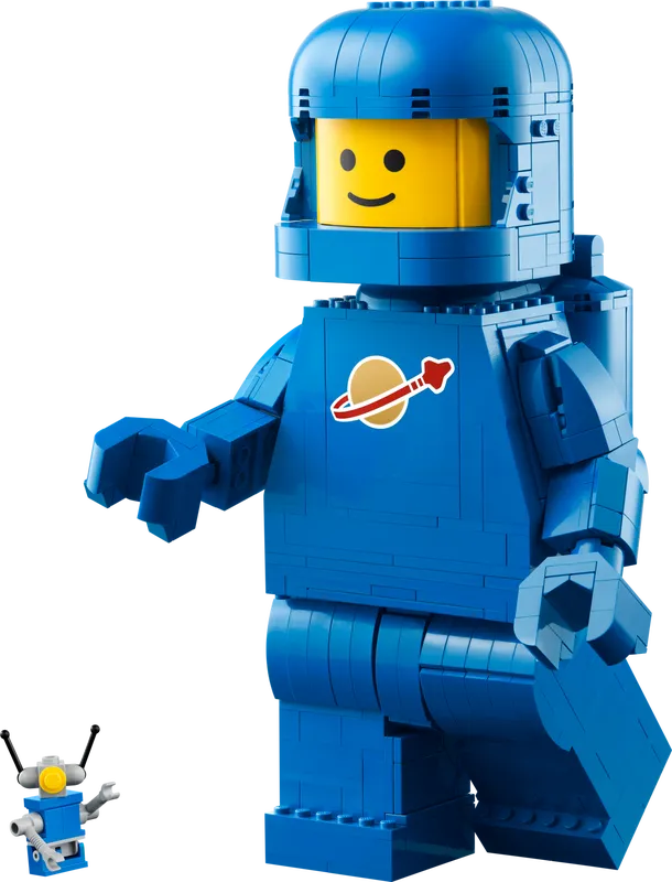 Minifigurine d’astronaute bleu grand format - Image 1