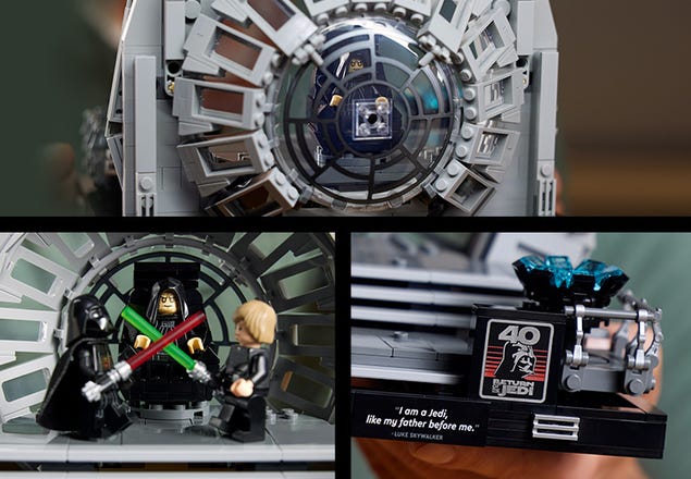 LEGO Star Wars 75352 Emperor's Throne Room Diorama Set