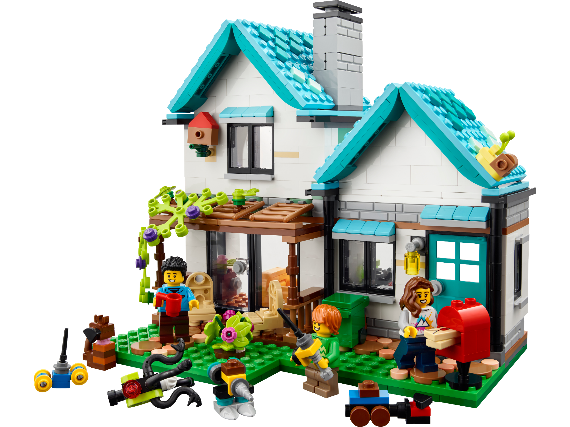 brandwond Schrikken Het hotel Knus huis 31139 | Creator 3-in-1 | Officiële LEGO® winkel NL