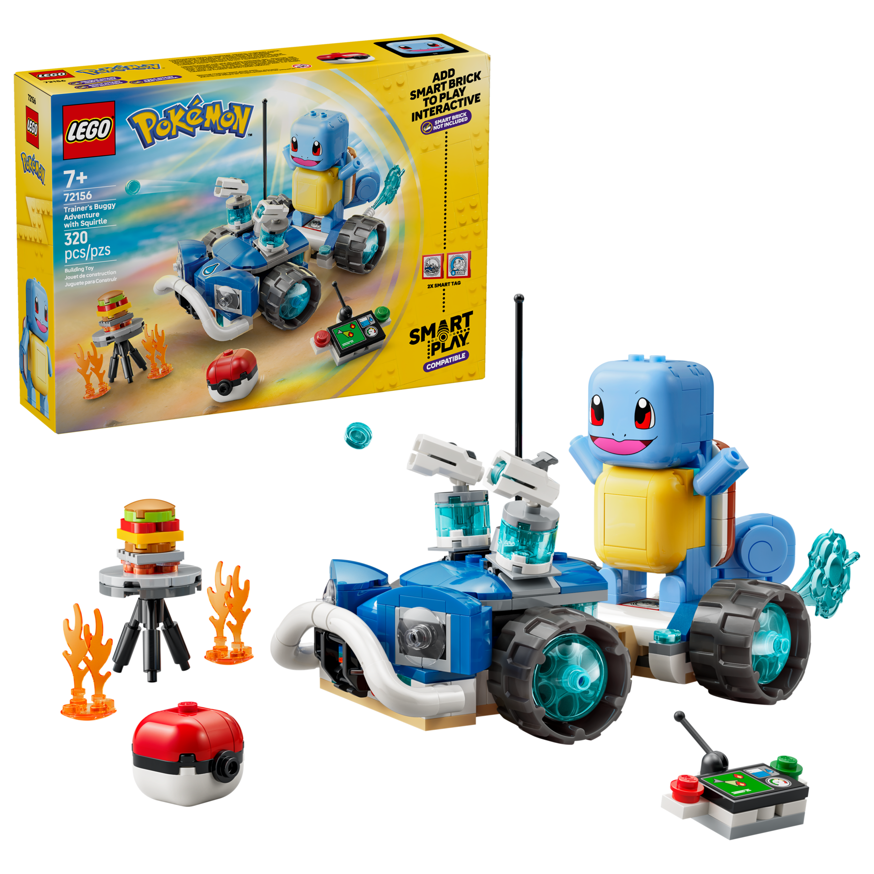 SMART Play: Trainer's Buggy Adventure with Squirtle