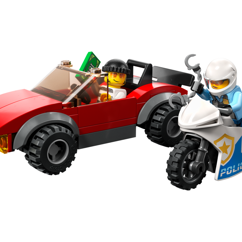 Police Bike Car Chase - Main Image