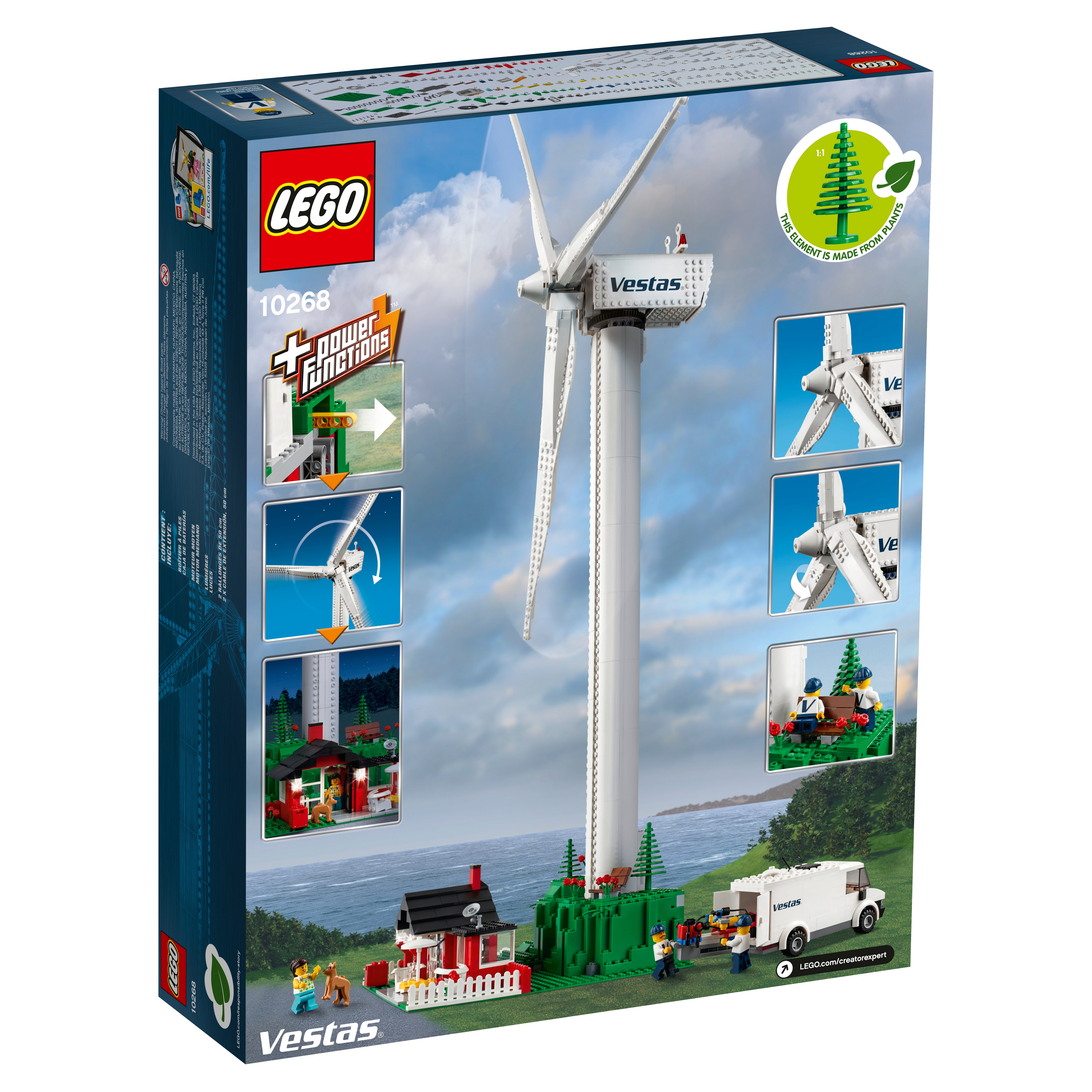 LEGO CREATOR 10268 TURBINA EOLICA VESTAS 