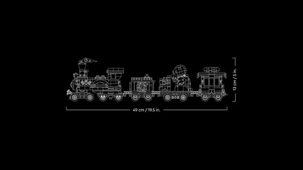 LEGO 10361 Le train de Noël — visuel 8 sur 8